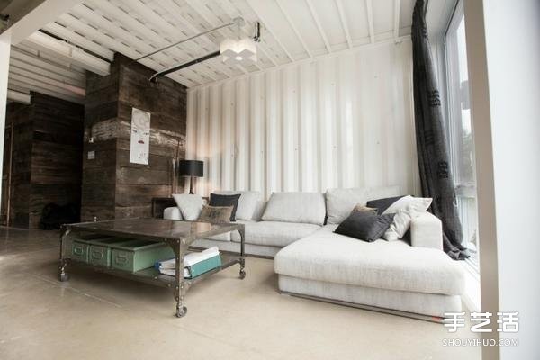 Container house renovation: four iron containers turned into luxury villas