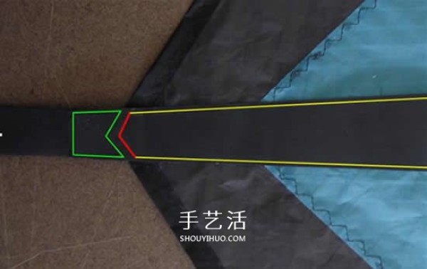 Teach you step by step! The production method and process of tumbling stunt kite