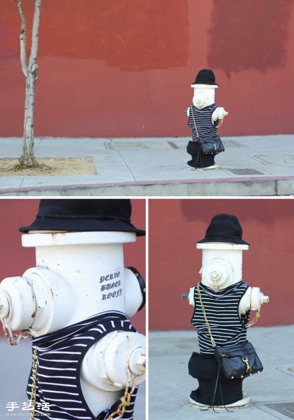 DIY humorous and interesting street fashion creative photography