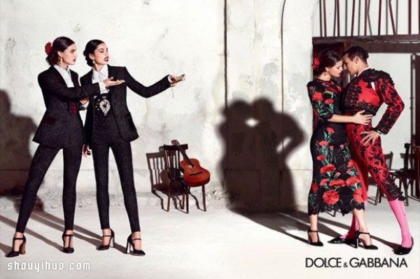 Dolce & Gabbana 2015 spring and summer clothing advertising campaign