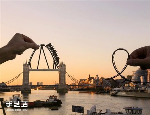 When paper-cut art meets architecture, he destroys landmarks around the world! 