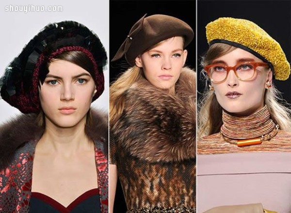 Winter fashion elements 2014-2015 hat style trends