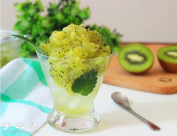 How to make homemade kiwi smoothie and kiwi smoothie