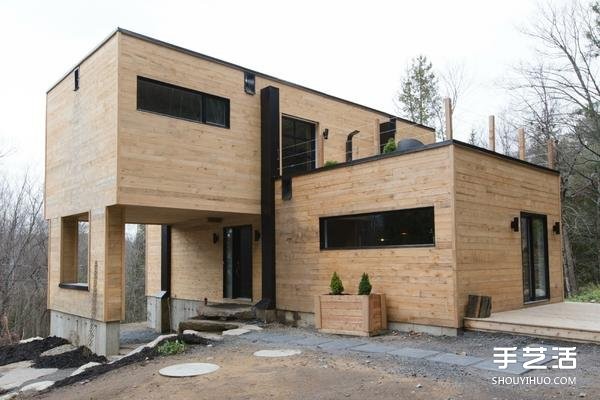 Container house renovation: four iron containers turned into luxury villas