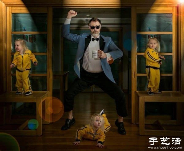 Creative Photography: The Best Dad and His Daughters "Korean Adventures"