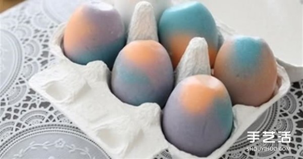 How to make homemade egg-shaped handmade soap and colored egg handmade soap