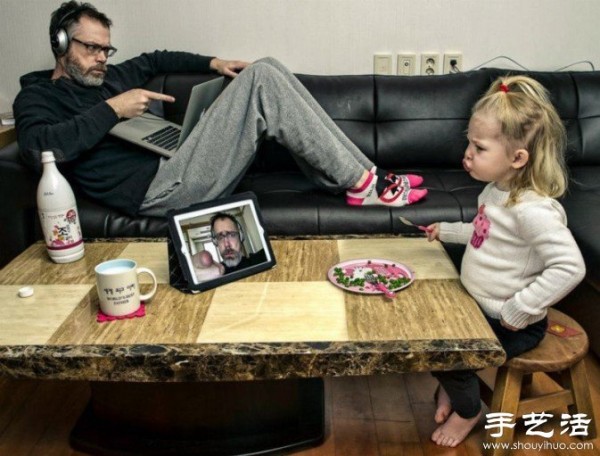 Creative Photography: The Best Dad and His Daughters "Korean Adventures"