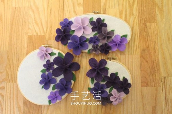 16 charming handicraft decorations made by DIY with various flowers