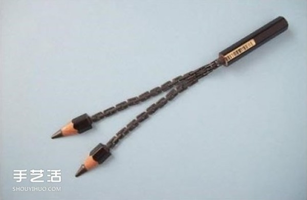 Super difficult pencil lead carving pictures, master-level pencil lead handmade products