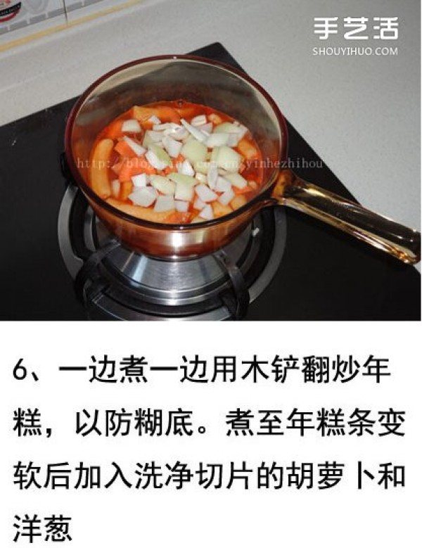 How to make Korean stir-fried rice cakes, how to make stir-fried rice cakes, here are pictures