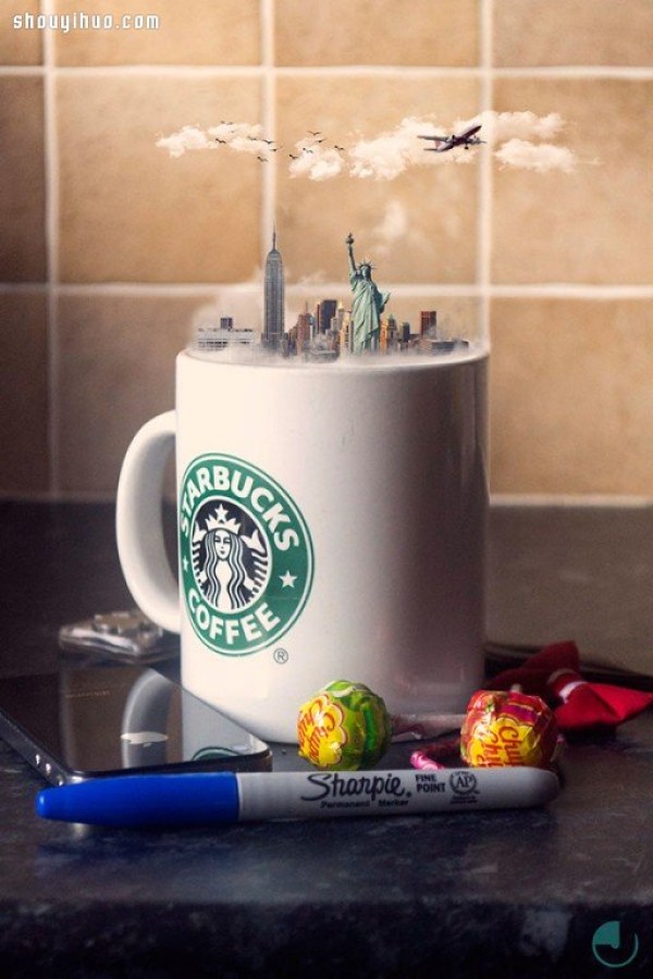 Creative Micro City Cup Photography takes us around the world