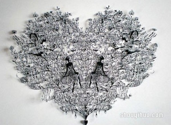 A group of magnificent paper-cut works to appreciate