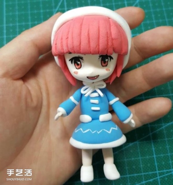 Clay DIY Anne, Daughter of Darkness, Cute Girl Doll Clay Production