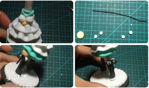 Ultra-light clay DIY production of DN Dragon Nest female archer doll figure