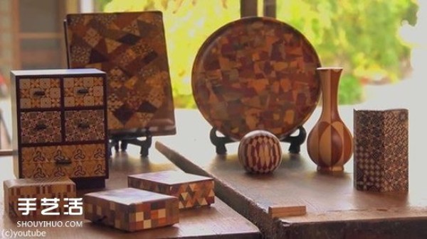 Legendary craft "Yoseki joinery": wood blocks are joined with patterns and then shaved into thin paper Paper