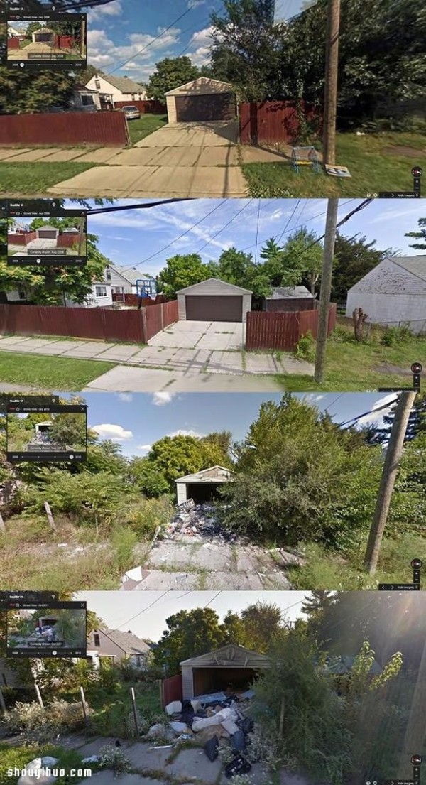 Watch the rise and fall of Detroit communities with Google Street View