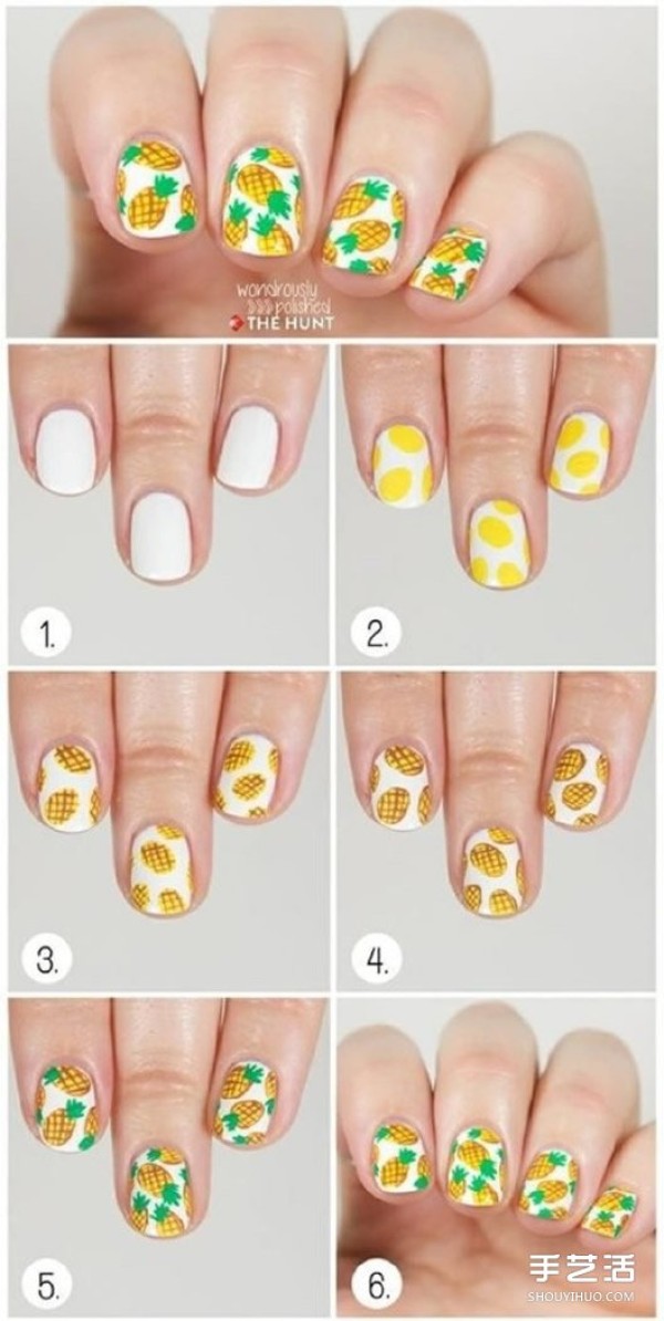 8 beautiful manicure steps and illustrated tutorials, save money and look beautiful! 