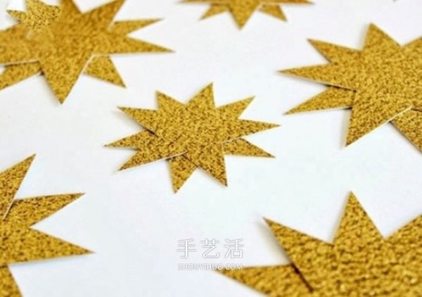 Starry sky pattern decorative painting DIY simple homemade starry sky painting decorative illustrations