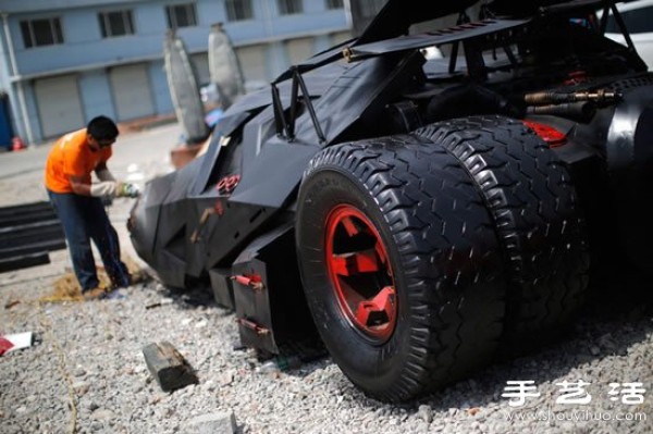 Shanghai Batman Fans Handmade DIY Batman Chariot