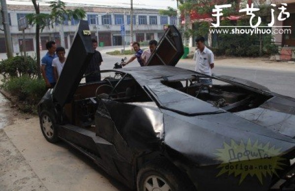 DIY Lamborghini Reventon 2007 for 60,000 yuan