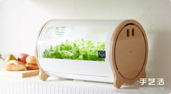 Foop, a small indoor vegetable garden that allows you to easily grow vegetables at home