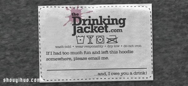 A multi-functional outer jacket designed specifically for alcohol lovers