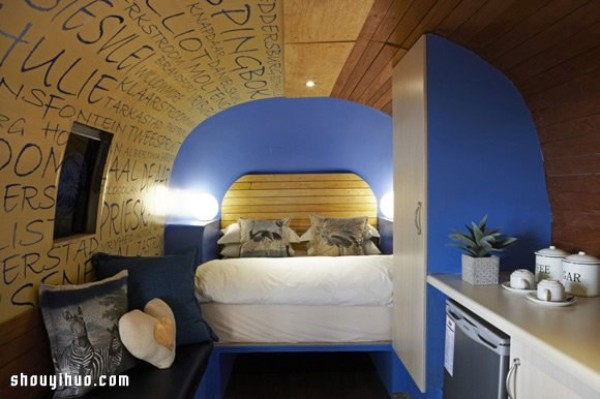 Personalized rooms at Grand Daddy boutique hotel in South Africa