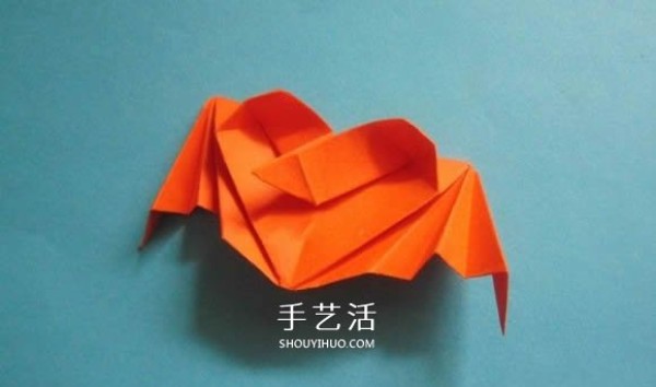 Flying Heart Origami Illustration Tutorial: Origami Love with Wings