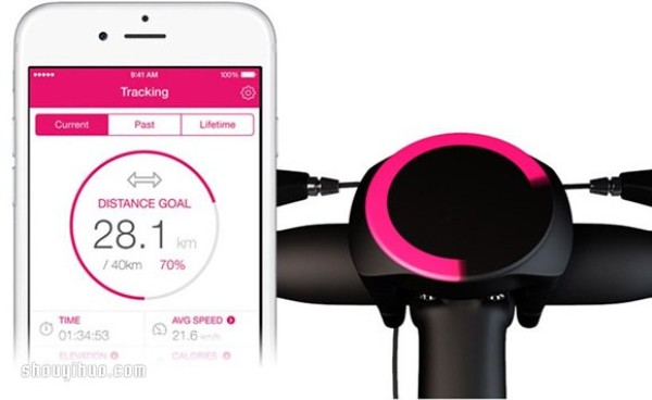 SmartHalo allows ordinary bicycles to be directly upgraded to smart models