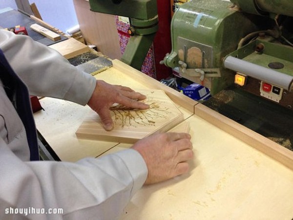 Just looking at it is happiness! Japanese cypress cutting board Face Two Face