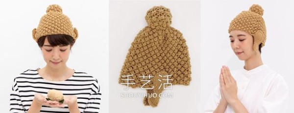 Wear a "Buddha Head Beanie" when the weather is cold! Japans most popular humor accessories