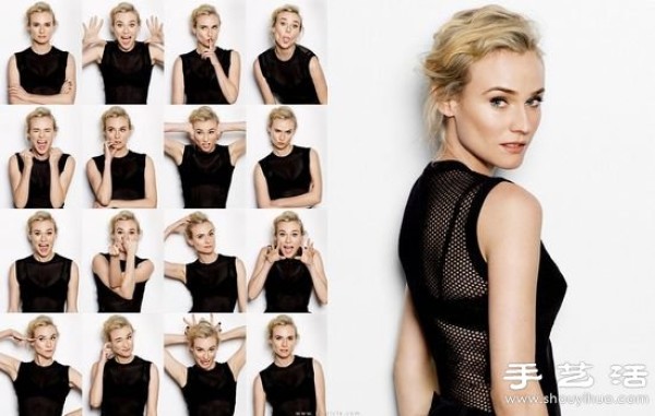 Watch how Hollywood stars pose when taking photos