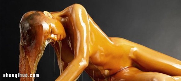 Preservation Use honey to seal the beauty of the human body