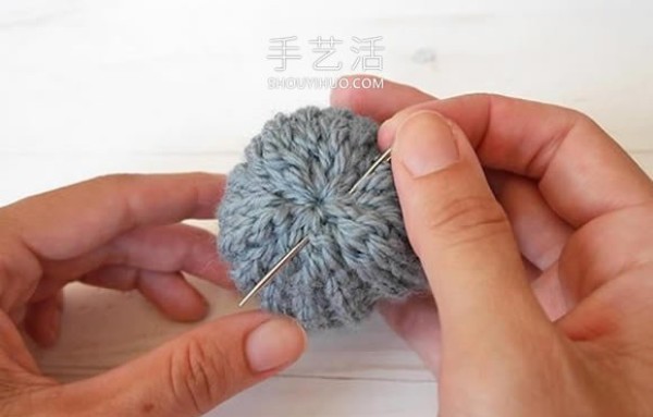 Handmade pumpkin stitch tutorial