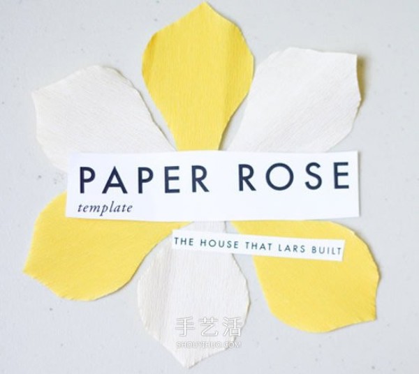 How to make three-dimensional roses with crepe paper, learn in simple steps! 