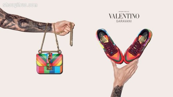 Valentino 2015 Early Spring Colorful Accessories Advertisement