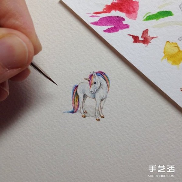 Fine miniature illustrations challenge the limits of detail