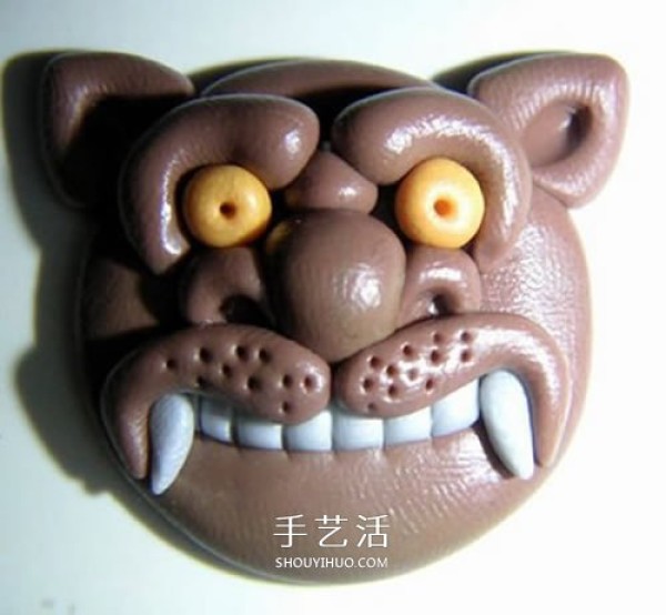 Recruit wealth and bring treasures! Illustration of how to make a Pixiu medal from soft clay