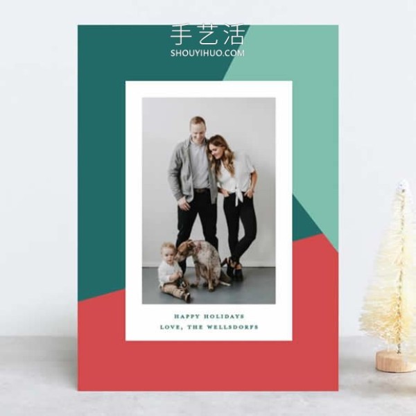 15 unique and beautiful holiday card design images