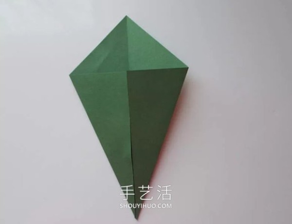 Tutorial on how to make origami tulip cards for Mothers Day