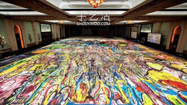 He painted the worlds largest canvas, raising $30 million for children