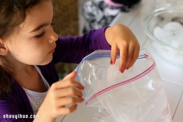 Parent-child activity: You can make ice cream in a sealed bag in 15 minutes