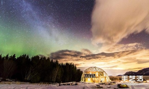 My family lives in the Arctic Circle! Welcome to the self-sufficient greenhouse cabin