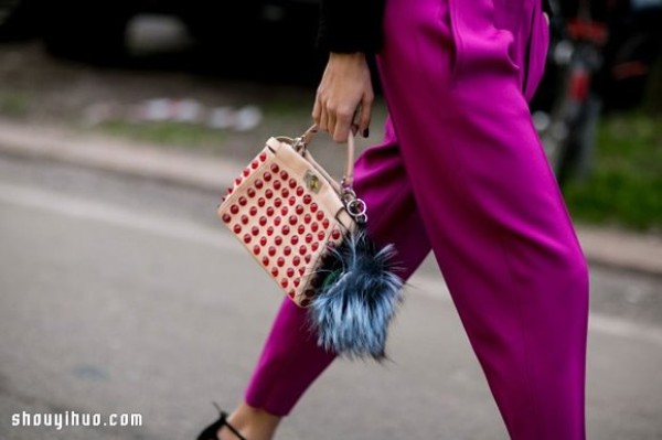 Womens Novelty Bags Appearing in Fashion Street Photos