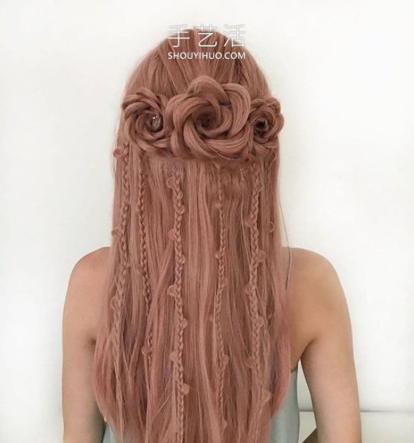 German Girls DIY Amazing Hairstyles Like Complex Crochet Patterns