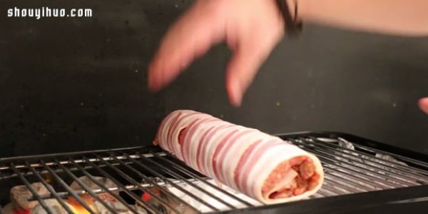 The best meat sushi recipe, homemade bacon-wrapped pure meat sushi