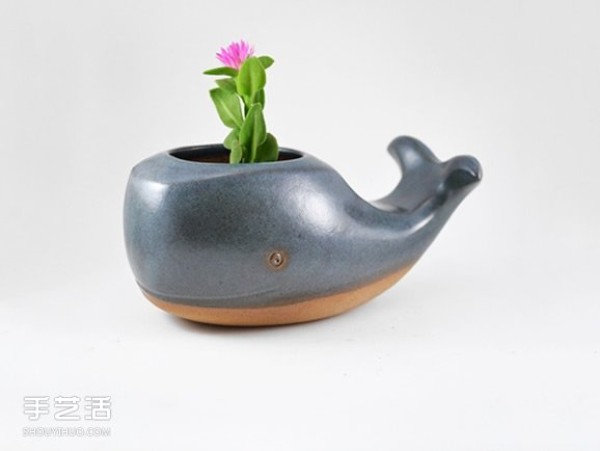 Handmade mini flower pots, small and cute ceramic handicrafts