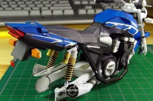 YAMAHA XJR1300 Classic Motorcycle Paper Model Award