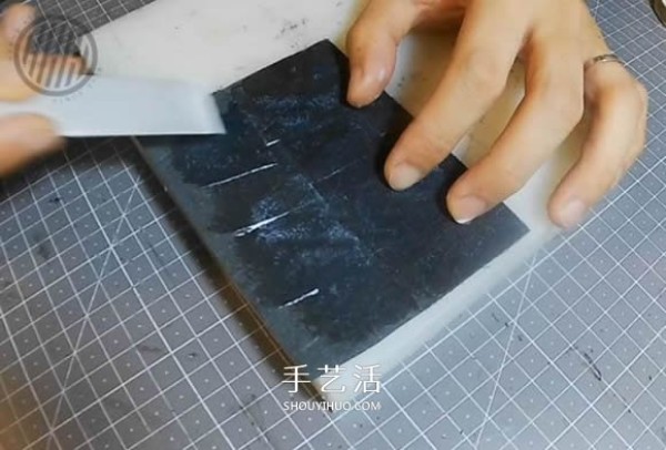 How to make a homemade leather woven card holder, fashionable mens style! 