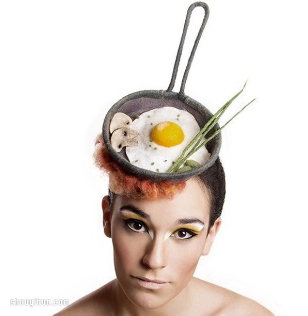 Exquisite and delicious food hats designed by Maor Zabar